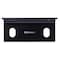 Hampton Hampton 2.09 in. H X 5 in. W X 1/8 in. D Black Steel Inside/Outside Corner Brace 02-3405-416 - alternate 2